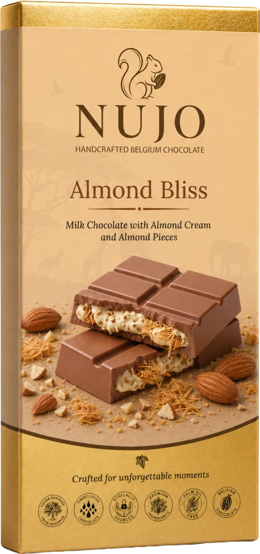 NUJO Almond Bliss chocolate box 200g