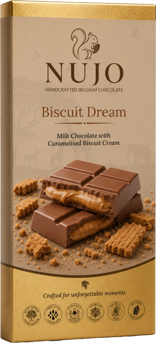 NUJO Biscuit Dream chocolate box 200g
