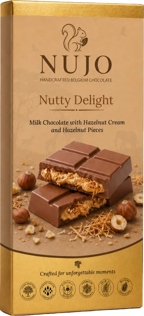 NUJO Nutty Delight chocolate box 200g