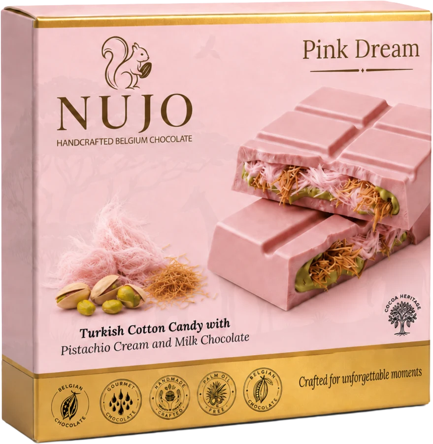 NUJO Pink Dream chocolate box 90g